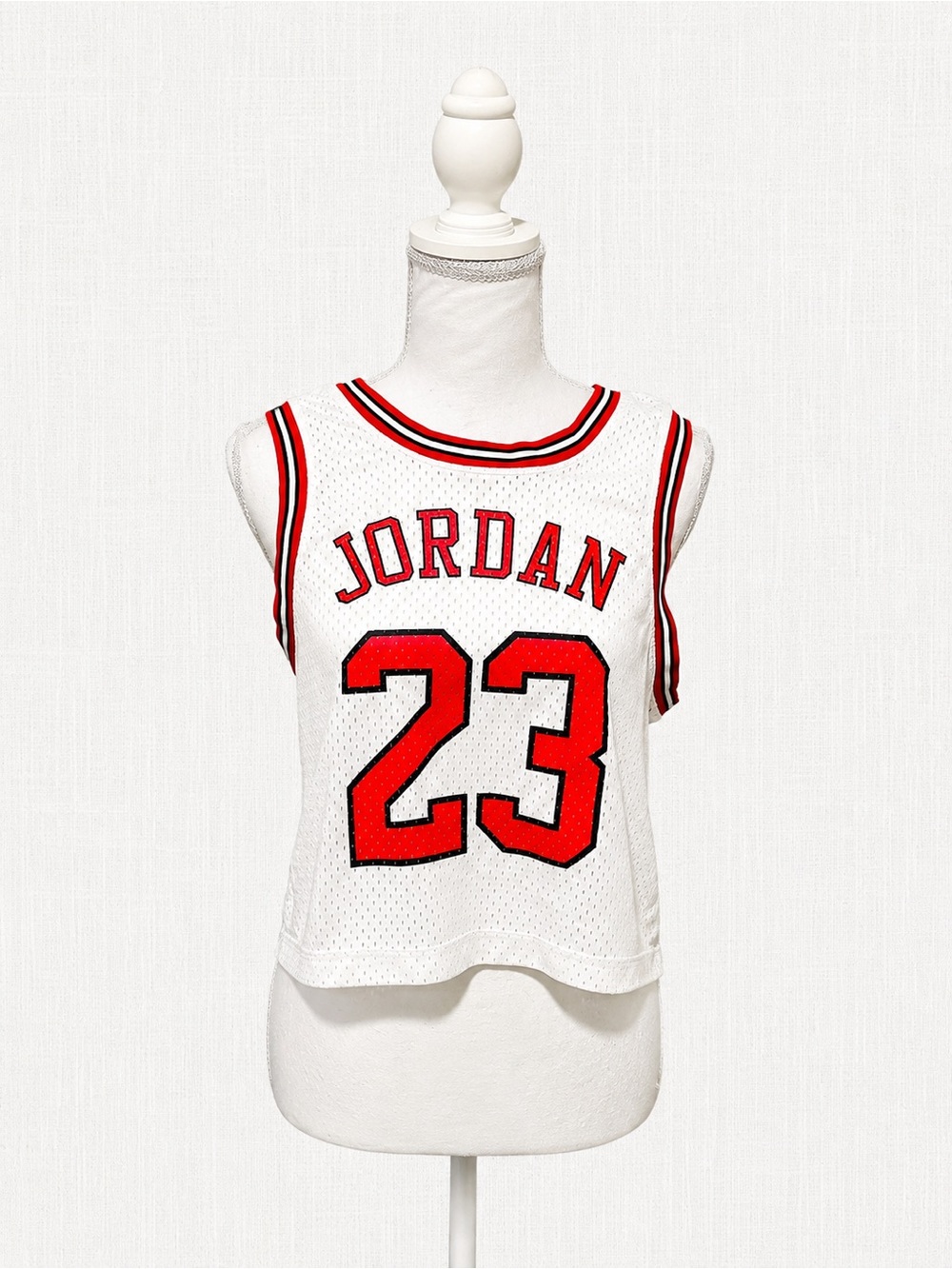 Jordan Women’s Cropped #23 Basketball Jersey Tank Top Size Small